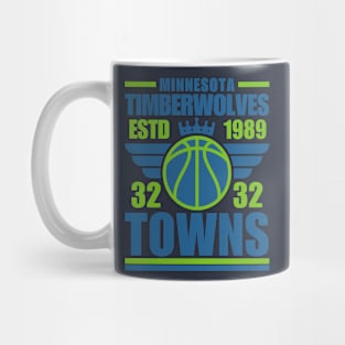 Minnesota Timberwolves Towns 32 Basketball Retro Mug